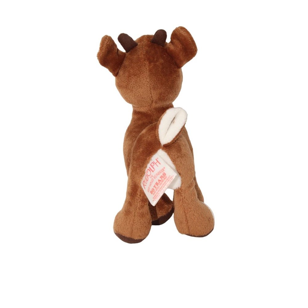 Rodolph The Red Nose Reindeer Plush 6" Stuffed Animal Toy Christmas Holiday - Picture 3 of 5